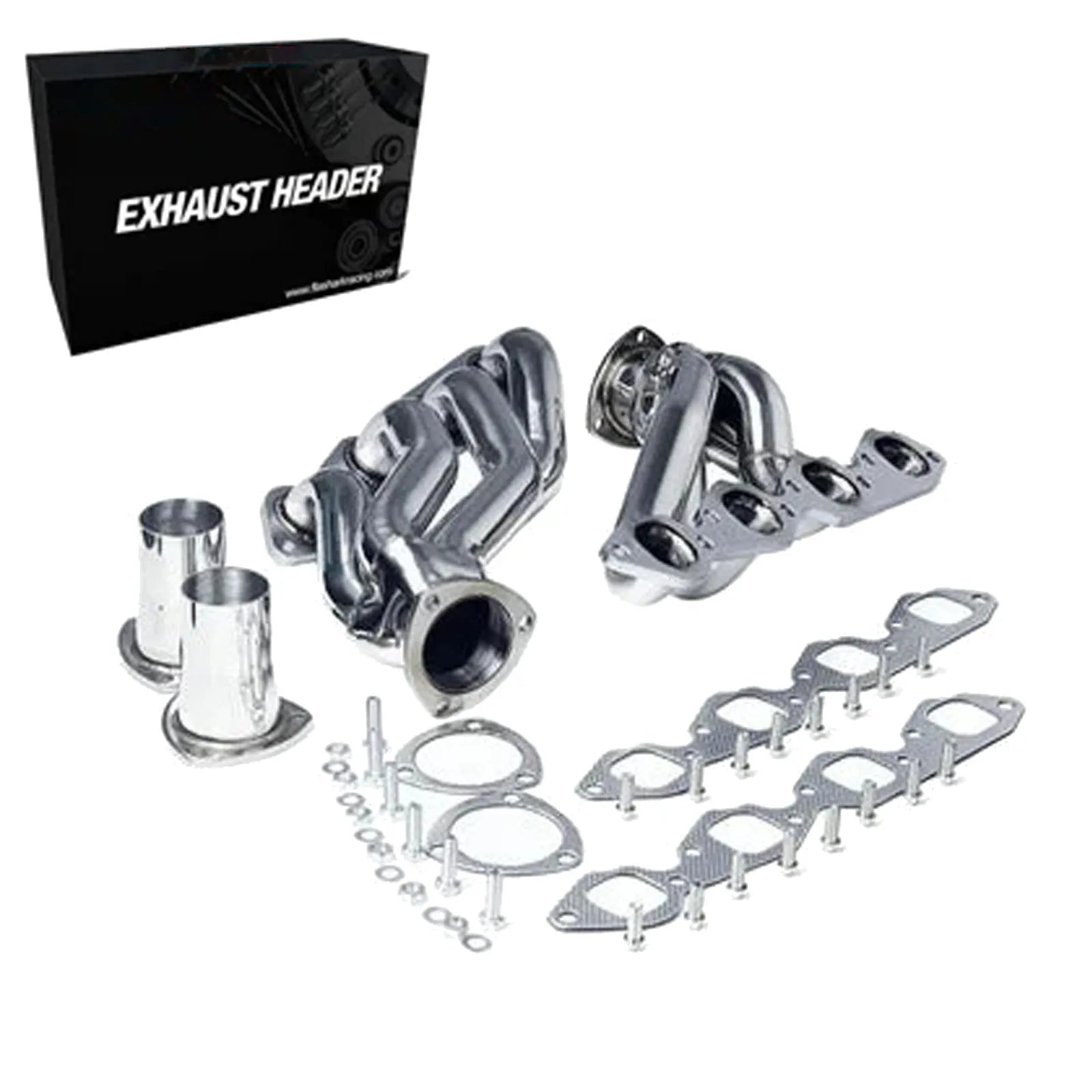 Stainless Steel Exhaust Header Set for 1965–1975 Chevrolet