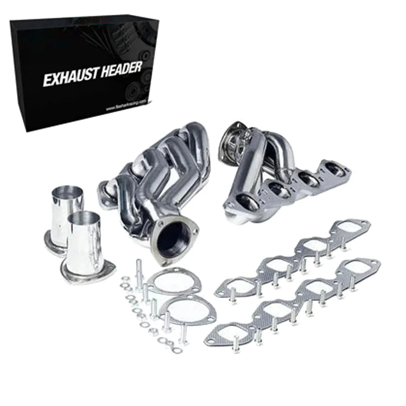 Stainless Steel Exhaust Header Set for 1965–1975 Chevrolet