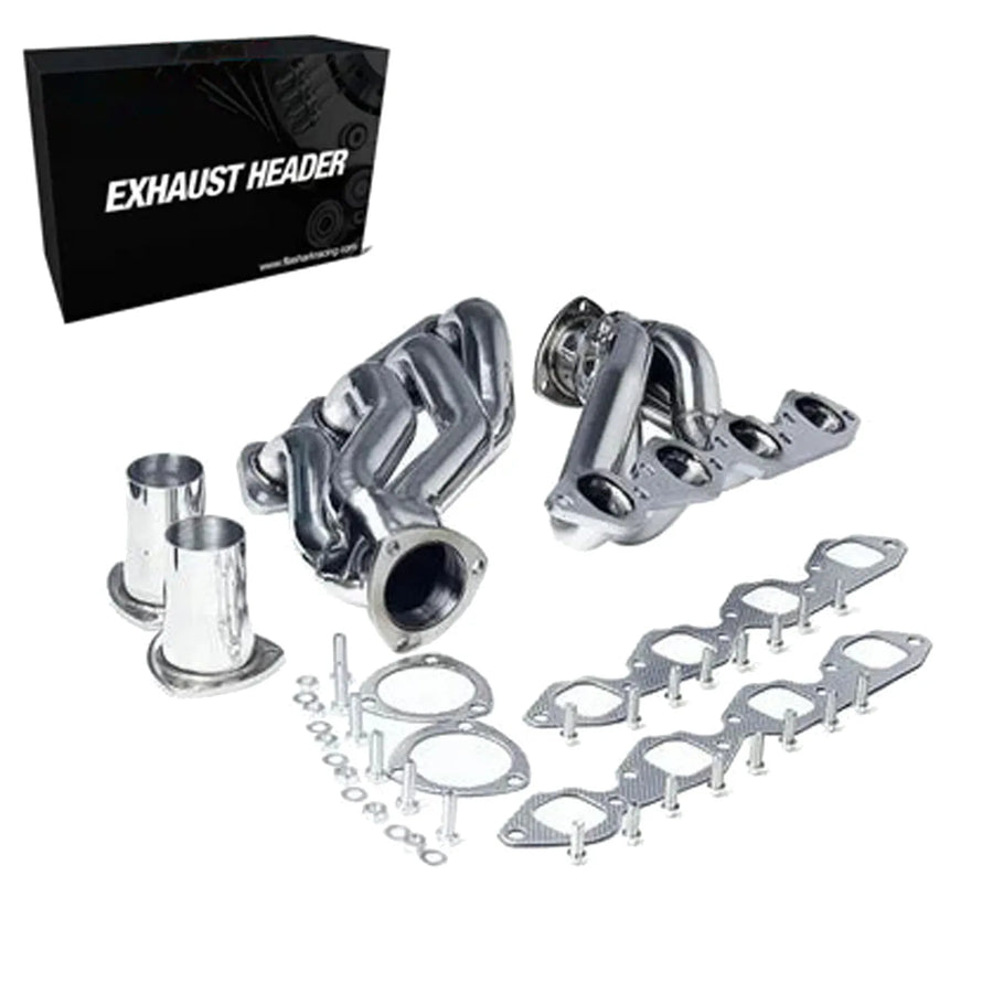 Stainless Steel Exhaust Header Set for 1965–1975 Chevrolet