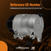 A/C Compressor & Clutch for GMC Yukon XL 2015-2020