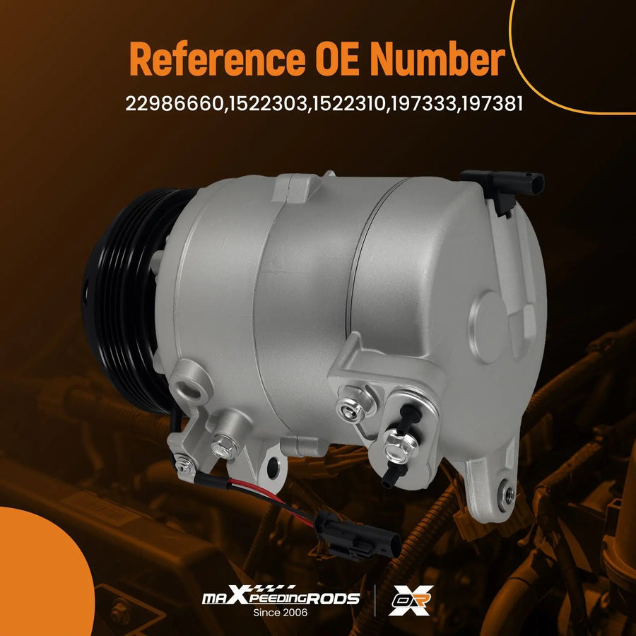 A/C Compressor & Clutch for GMC Yukon XL 2015-2020