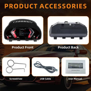 12.3-Inch Linux Digital Gauge Cluster for Select BMW F-Series Models