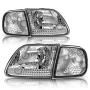 Headlight and Corner Light Set for Ford F-150 1997–2003 – 4-Piece