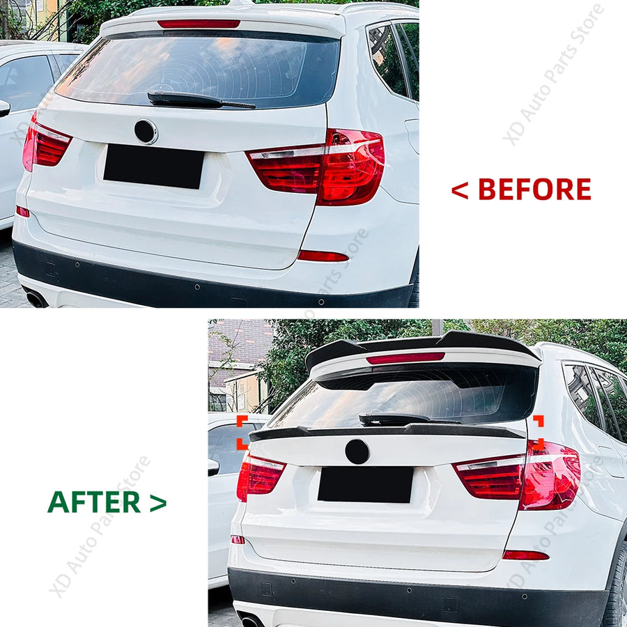 Rear Roof Spoiler for BMW X3 F25 2011-2017