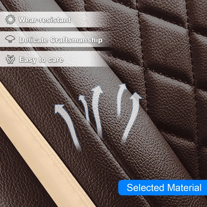 5-seat Leather-look Car Seat Cover Set for Lexus