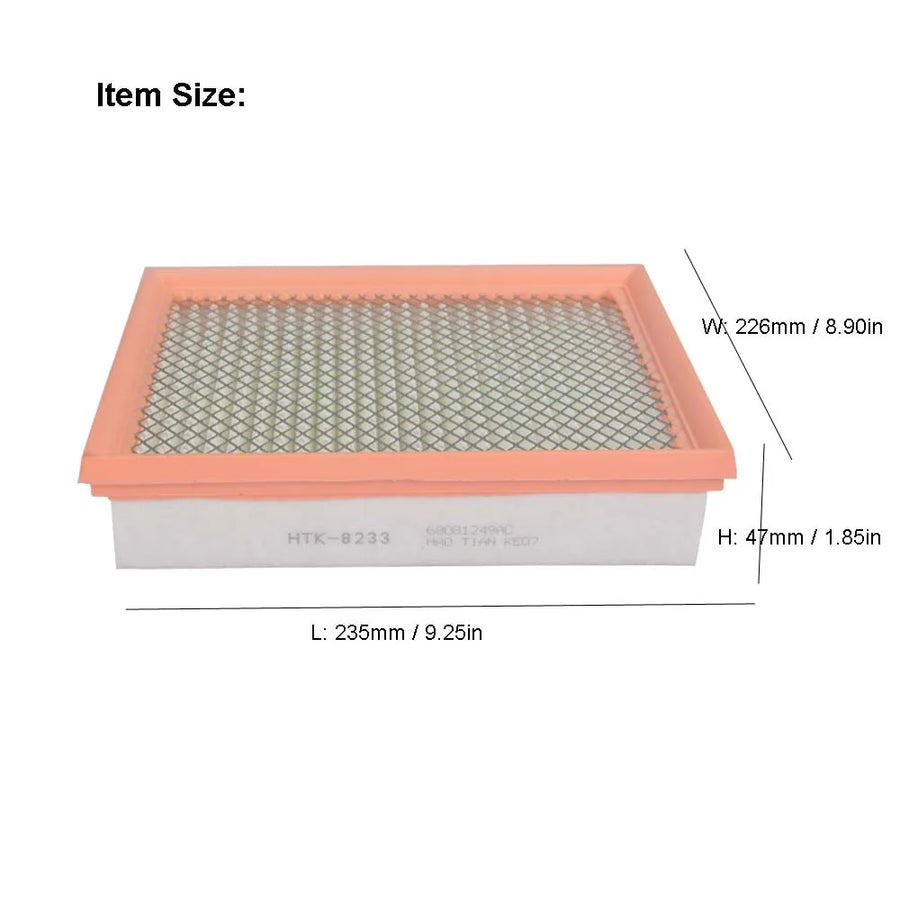 Engine Air Filter for Dodge Journey/Avenger, Chrysler 200 & Fiat Freemont
