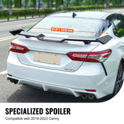 Gloss Black Rear Spoiler – 2018–2023 Toyota Camry