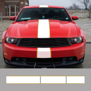 3-Piece Racing Stripe Kit for Ford Mustang – 390 × 40 cm