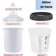 Disposable Paint Cup System – 200, 400 or 600 mL