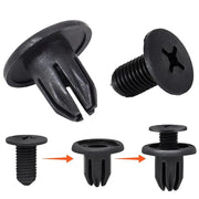 8 mm Plastic Push Rivet Fasteners – 10 to 50 Pack