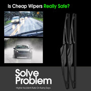 Rear Windshield Wiper Blade Set for Jeep Cherokee KL 2015 2016 2017 2018 2019 2020 Car 2014-2023