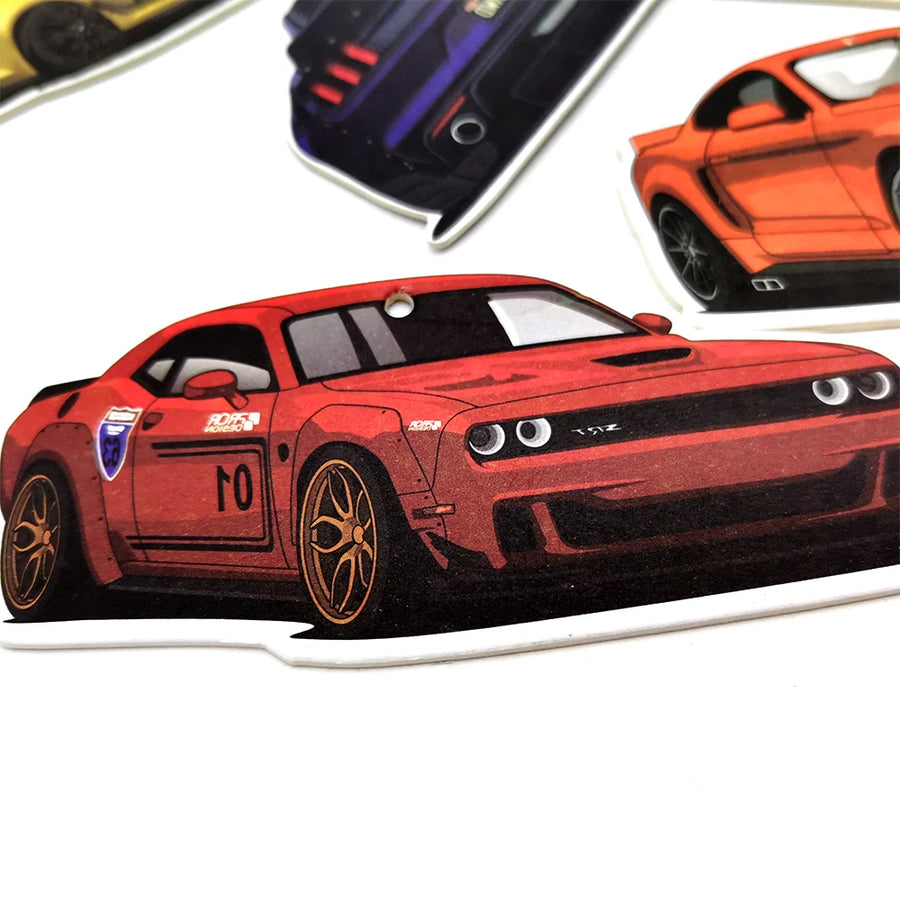 American Muscle-Style Hanging Car Air Freshener