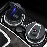 LED Cup-Holder Ashtray for Select BMW Models – Black