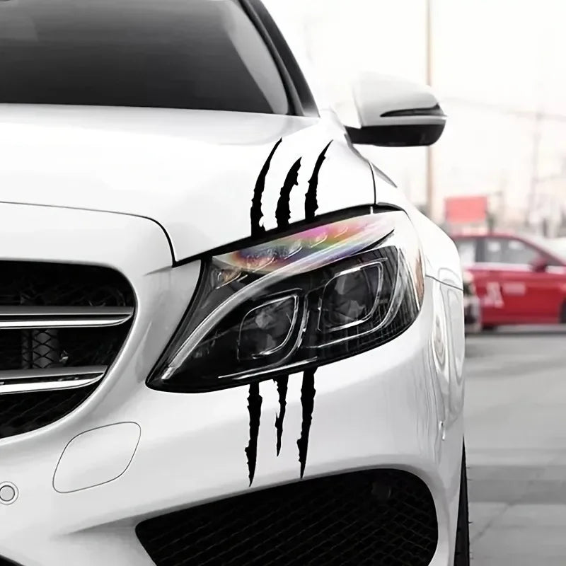 40 x 12cm Ghost Claw Scratch Car Decal