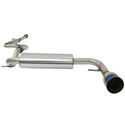 Honda CRX 1.5L Stainless Cat-Back Exhaust – 4.5-Inch Burnt Tip, 1990–1991