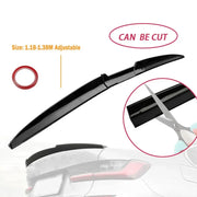 3-Piece Rear Trunk Spoiler for Audi A4 B8 2003-2013