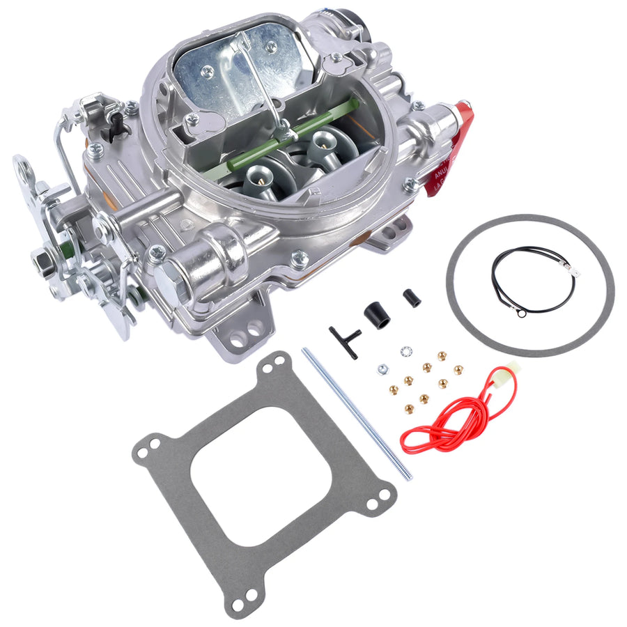 600 CFM 4-Barrel Electric Choke Carburetor for Chevrolet/Dodge/Ford