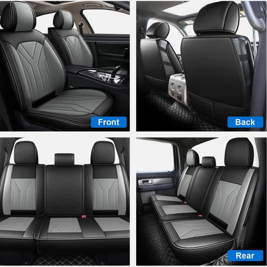 Dark-Gray Full Seat Cover Set for Ford F-150 – 2009–2014
