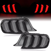 Smoked LED Sequential Tail Lights for Ford Mustang 2015–2023 – Pair