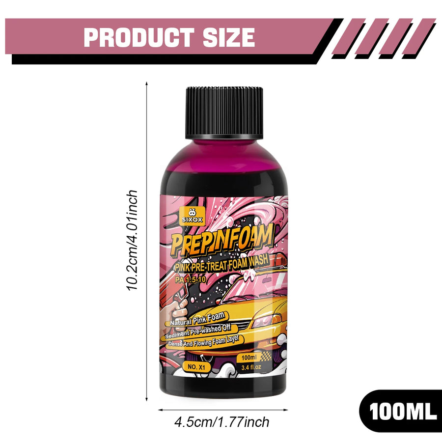 Pink Magic High-Foam Car Wash Shampoo