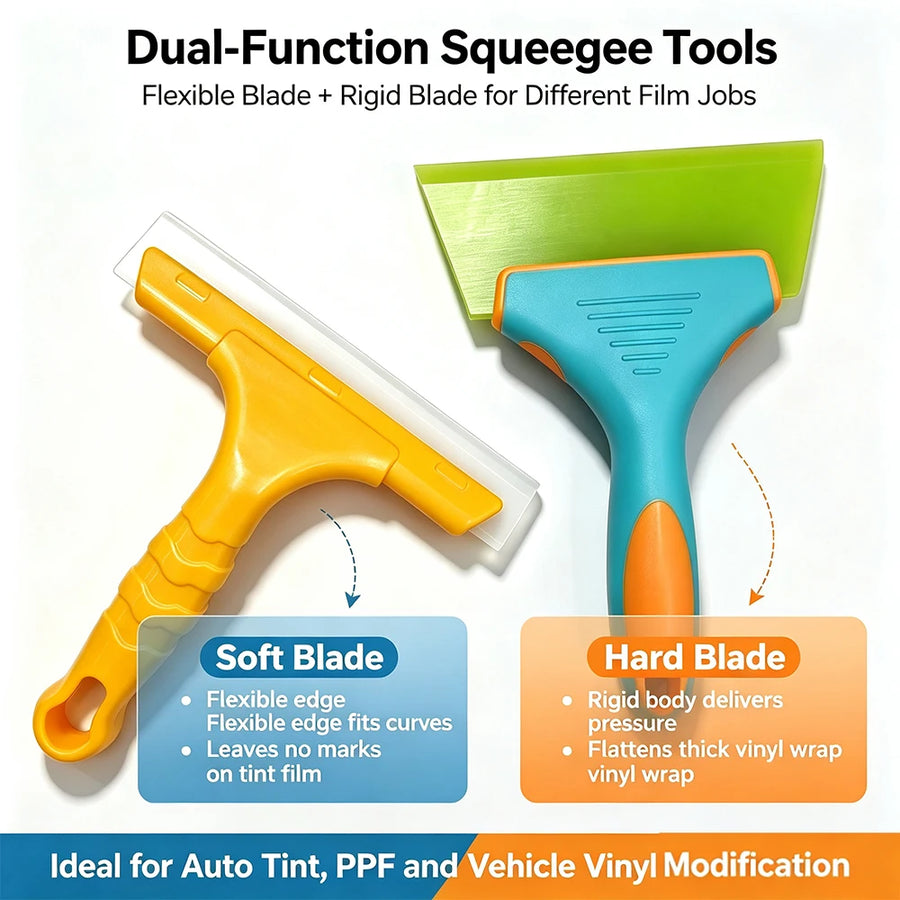 Vinyl Wrap & Window Tint Squeegee Installation Tool Kit
