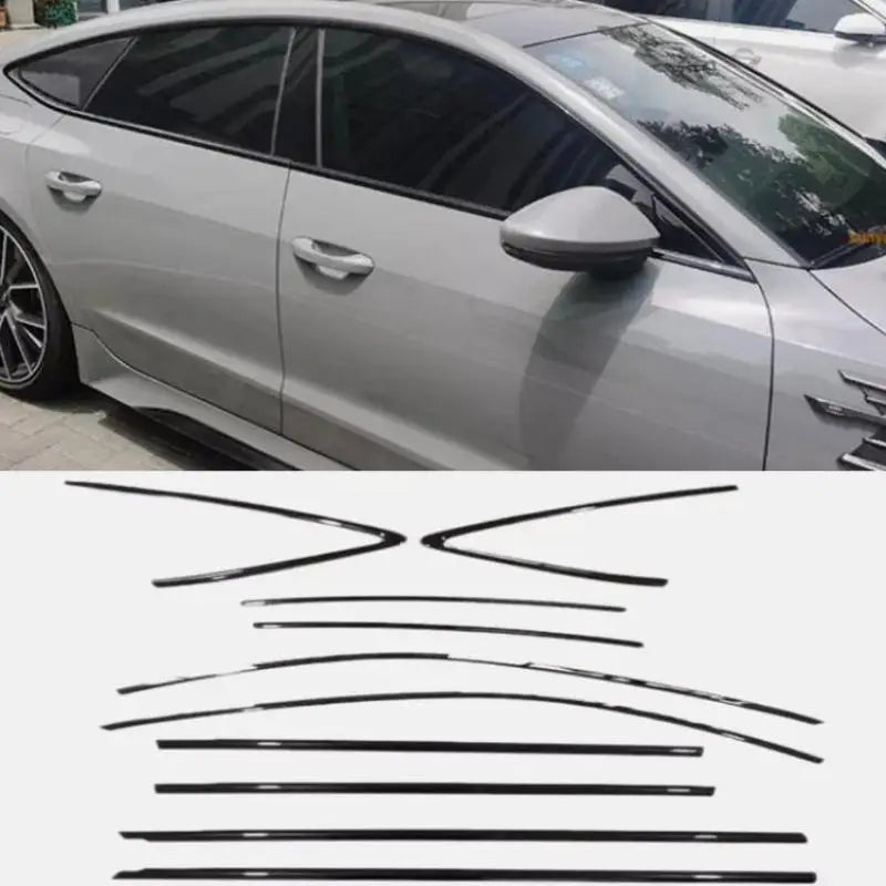 Exterior Window Trim Set for Audi A7 S7 2012-2018
