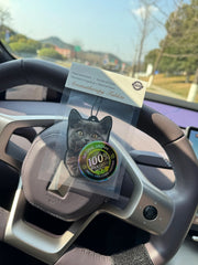 Funny Cat Car Ornament