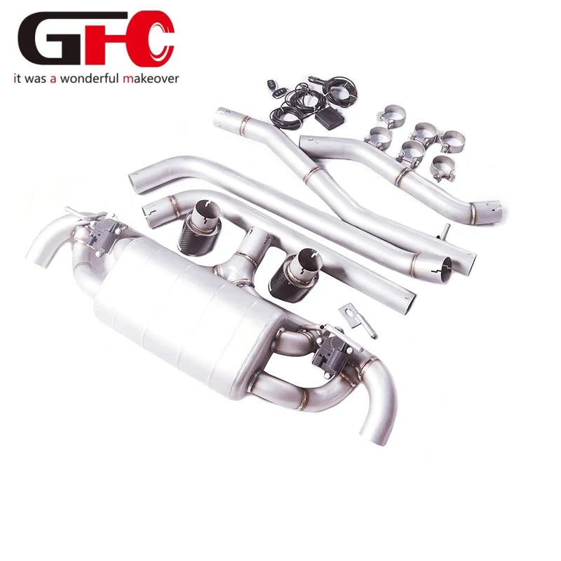 304 Stainless Steel Valved Cat-Back Exhaust System for BMW 118 116i 2010-2013