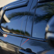 Exterior Window Trim Set for Toyota Tundra Weatherstrip Seal 2022-2026