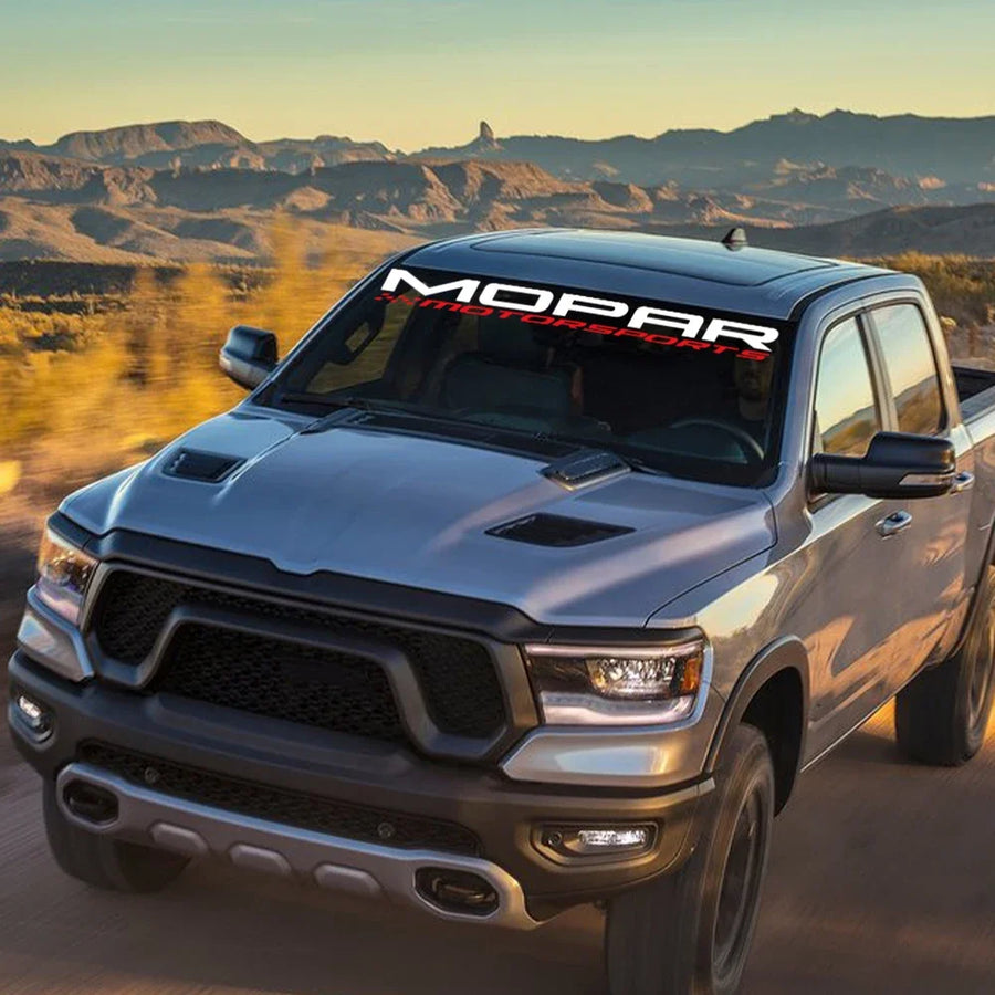 MOPAR Motorsport Windshield Decal for 2017–2023 Ram Trucks