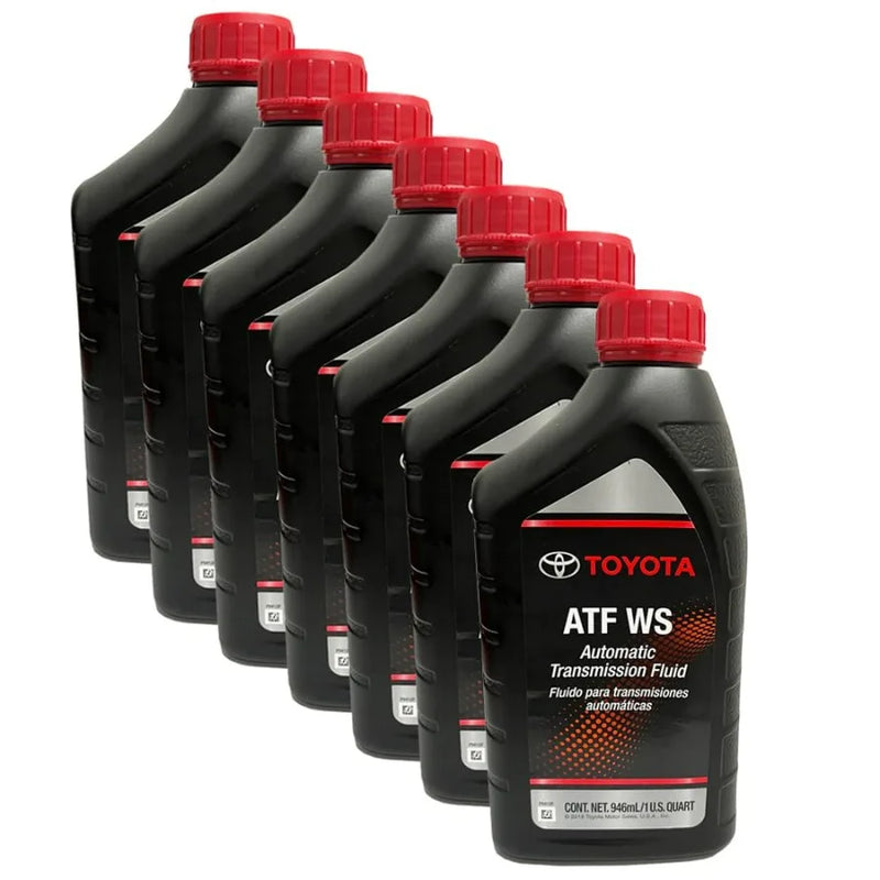Toyota Genuine ATF WS Automatic Transmission Fluid, 7 Quart