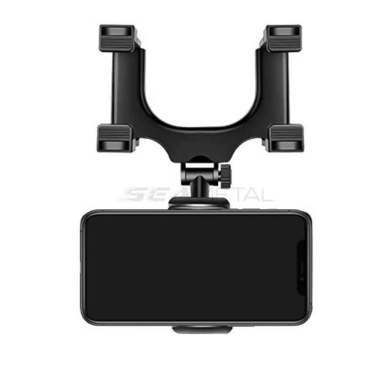 SEAMETAL Adjustable Rearview Mirror Phone Holder