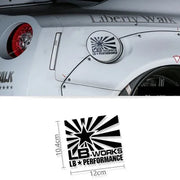 Liberty Walk Style Reflective Car Body Decal