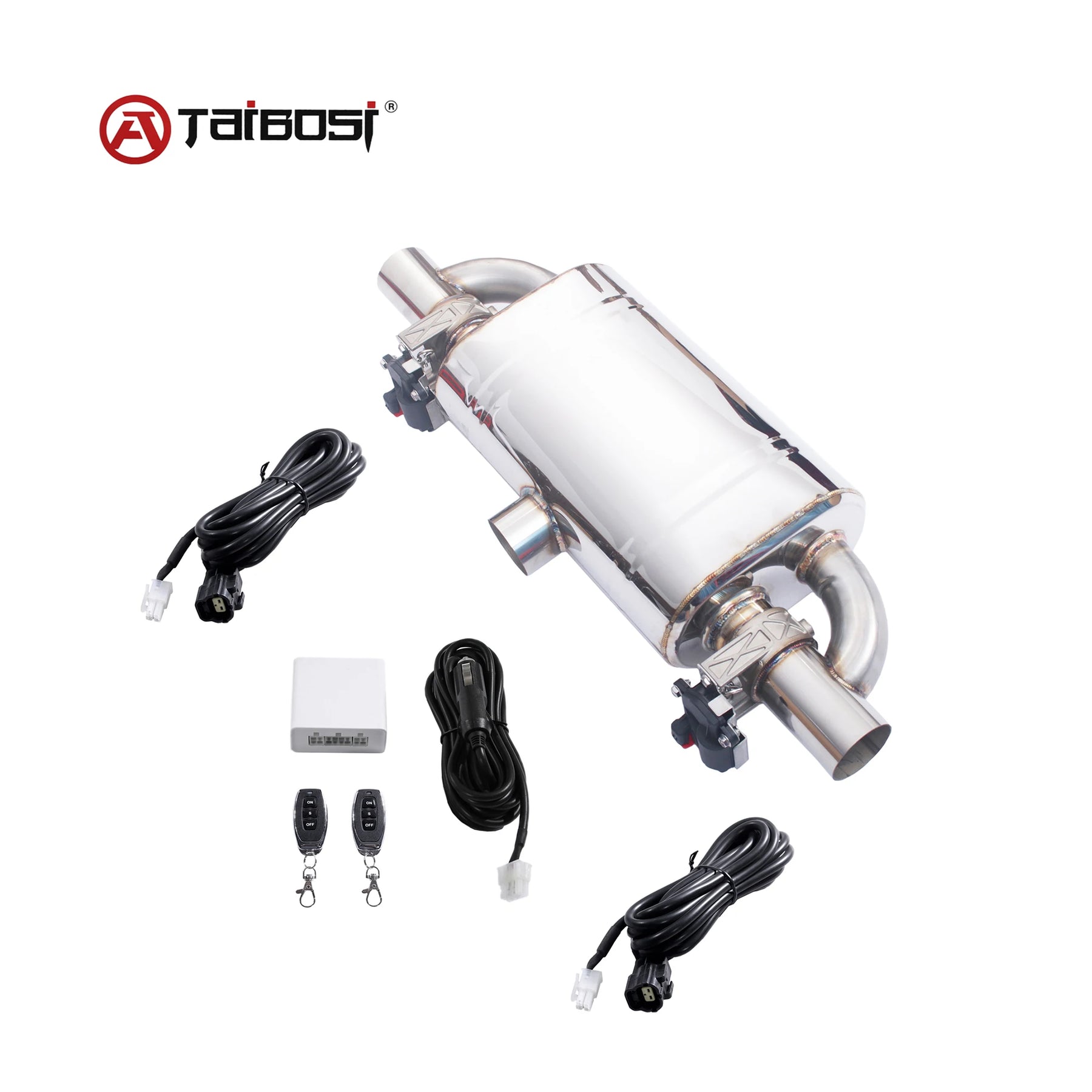 Universal Electric Exhaust Cutout Valve Kit, 76mm
