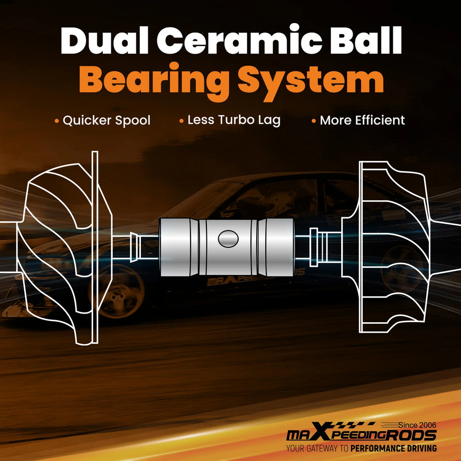 GT2871 T25 Ball-Bearing Turbocharger with Billet Wheel