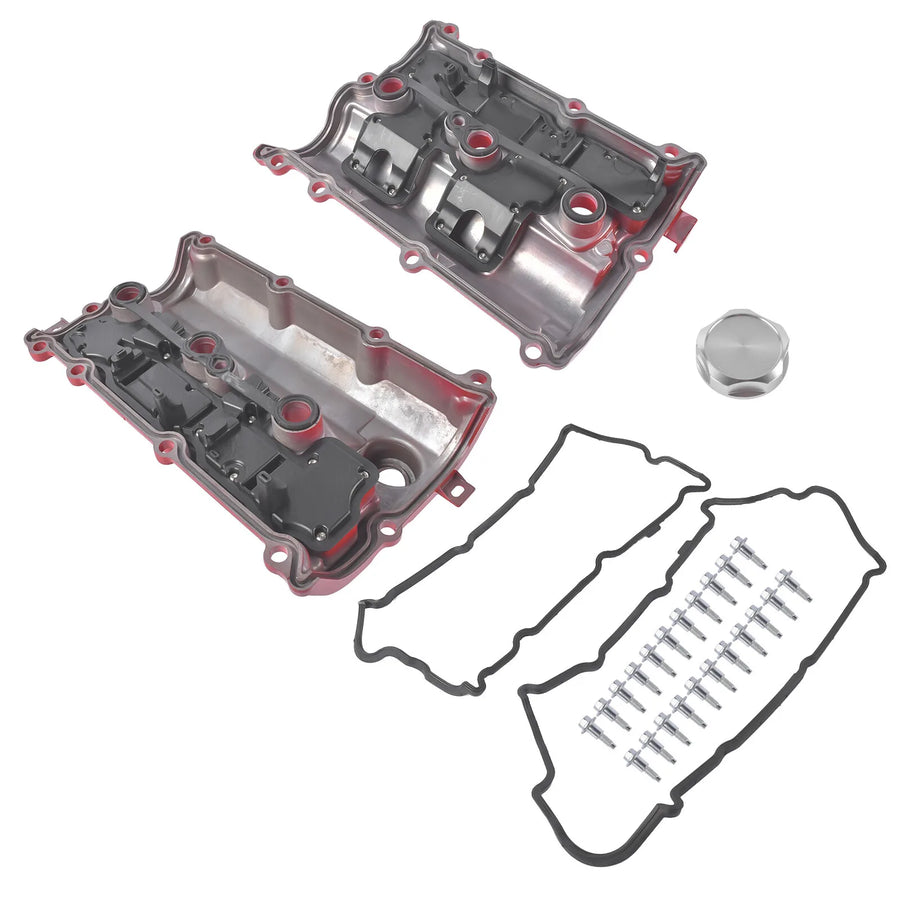 Aluminum Valve Cover Set for Infiniti G37 & Nissan 370Z VQ37VHR 2008-2020