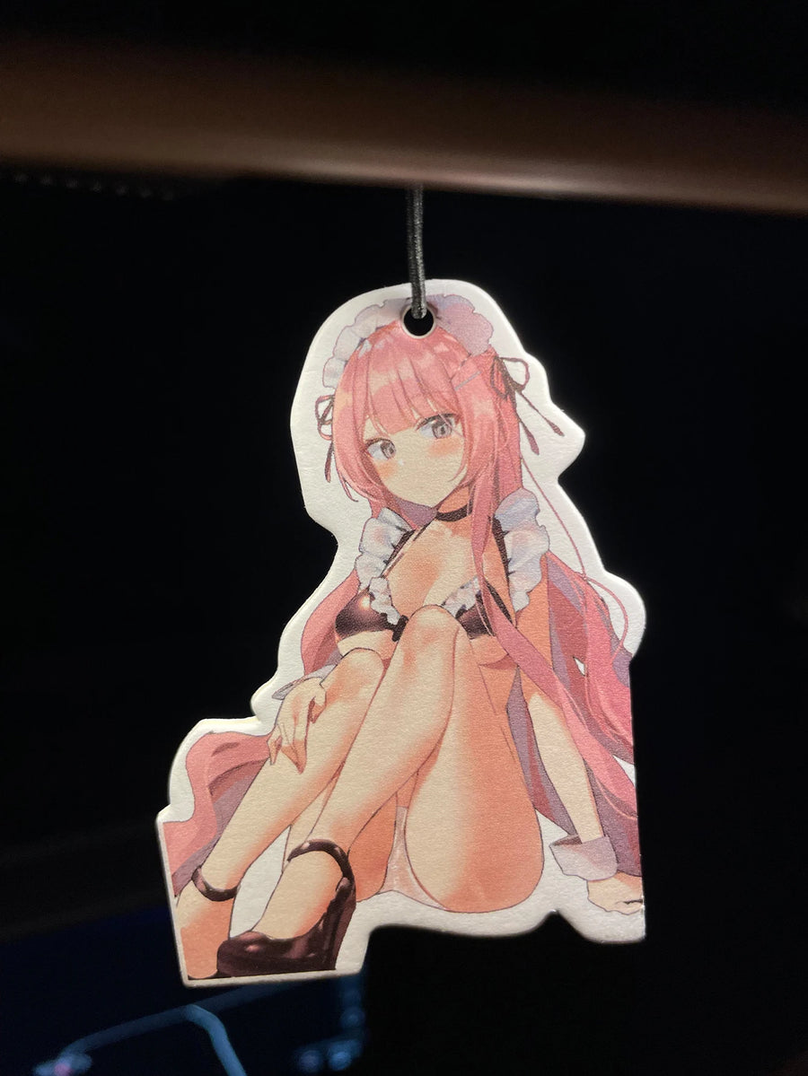 Cartoon Girl Fresh Scent Car Air Freshener
