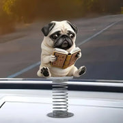Cartoon Bobblehead Car Dashboard Ornament