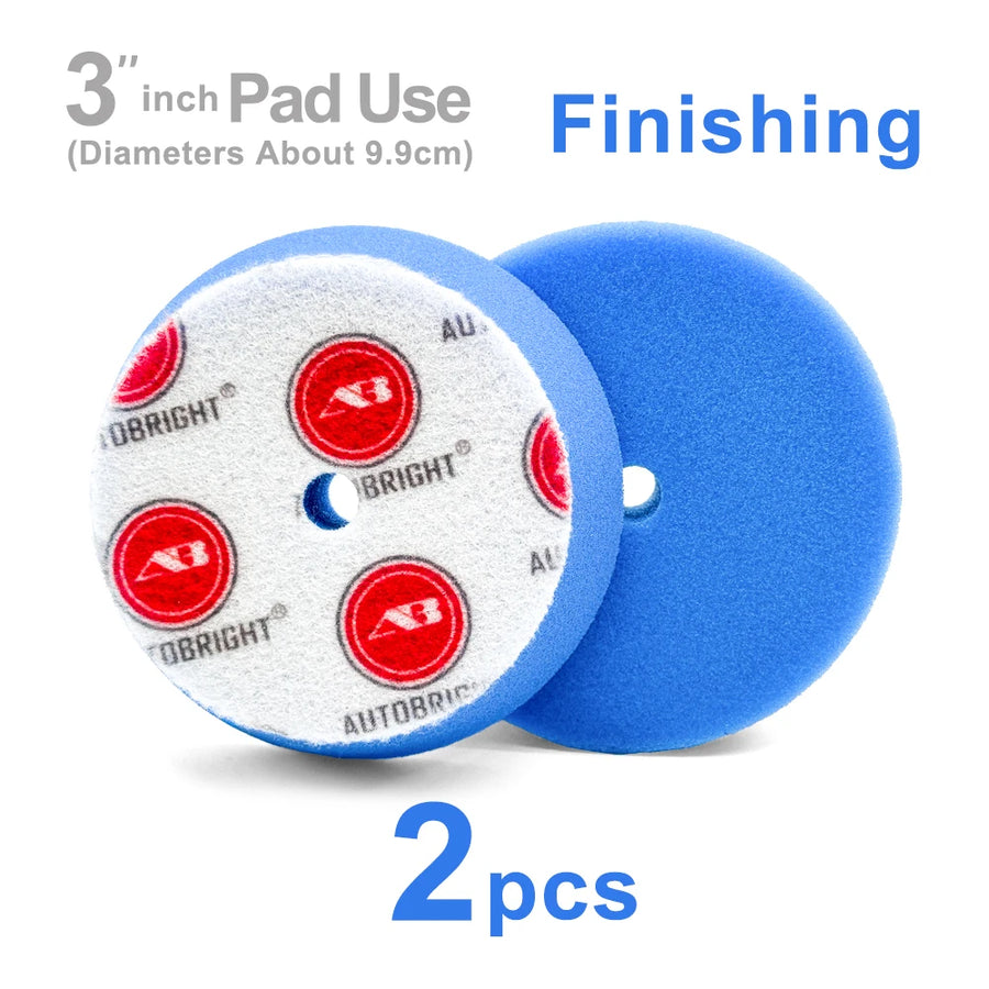 Foam Polishing Pads for 3-Inch Plates - Multi-Firmness