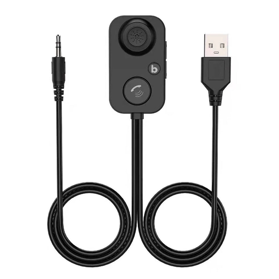 USB Bluetooth and AUX Audio Adapter for Car Stereo Systems
