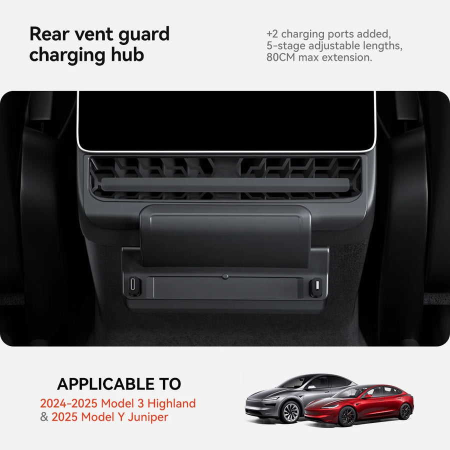 27w 7-in-1 Car Charger and 12V Socket Splitter
