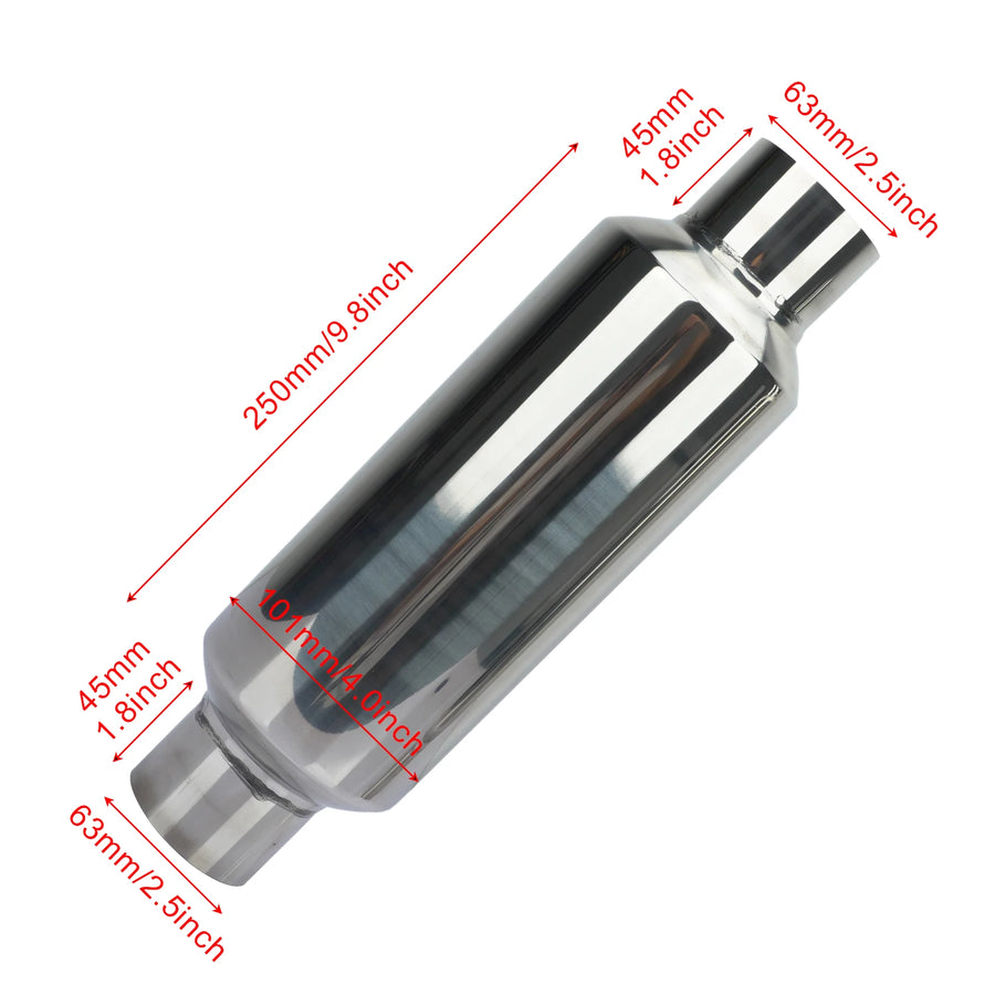 Stainless Steel Performance Exhaust Muffler for Sport Racing Accessries Modified Boost