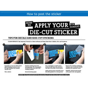 1-Piece Reflective Sport Side Fender Decal Set
