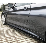 Gloss Black Side Skirt Extension Set for 2020+ BMW 3 Series