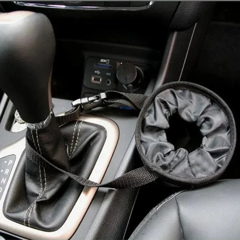 Oxford Cloth Car Seat Back Trash Bag and Hanging Waste Organizer