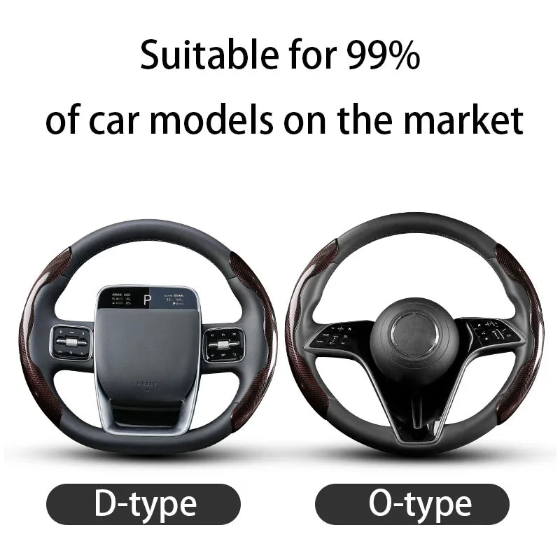 Steering Wheel Cover for Honda/Jeep/Mazda/Mitsubishi/Tesla