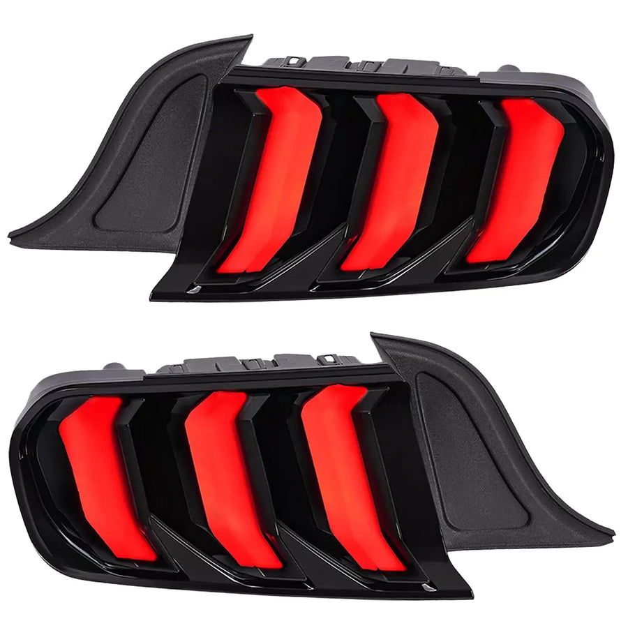 Smoked LED Sequential Tail Lights for Ford Mustang 2015–2023 – Pair