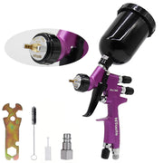 Mini HVLP Paint Spray Gun with 250 mL Cup – 0.8–1.2 mm