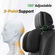 Universal Memory-Foam Car Neck and Headrest Pillow