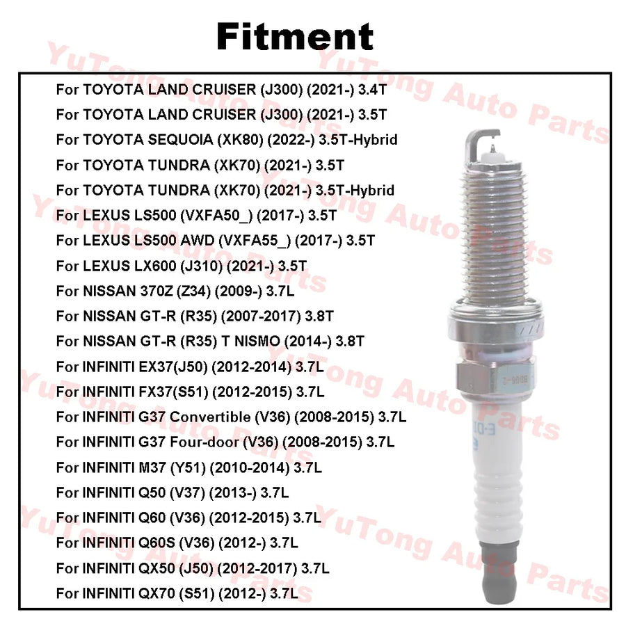 Spark Plug for Toyota & Nissan & Infiniti & Lexus